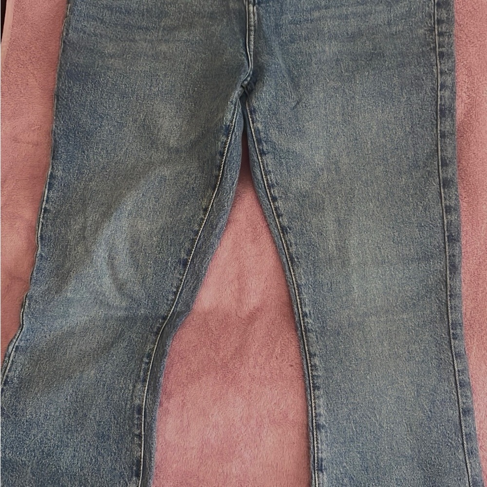 Forever 21 Blue Straight Leg Jeans